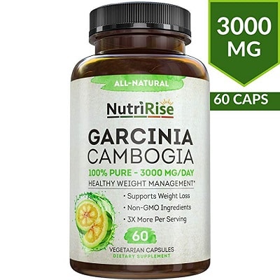 NutriRise’s 100% Pure Garcinia Cambogia Extract with HCA Review