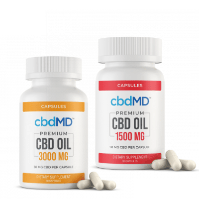 cbdMD CBD Oil Capsules