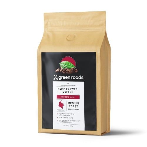 Best CBD Coffee - Green Roads Founders’ Blend Hemp Flower Coffee Review