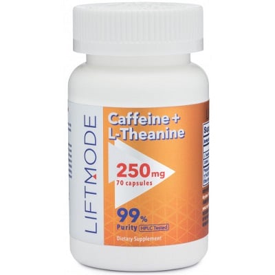 LiftMode Caffeine + L-Theanine Capsules