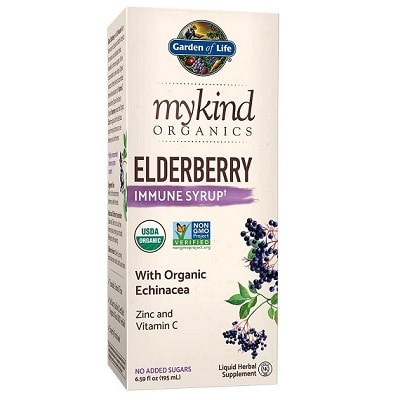 Best Elderberry Syrup - Garden of Life Mykind Organics Elderberry Syrup Review