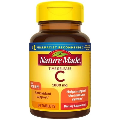 Best Vitamin C Supplement - Nature Made Vitamin C 1,000 mg Time Release with Rose Hips Review