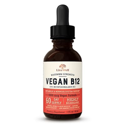 Best B12 Supplement - LiveWell Vegan B12 Review