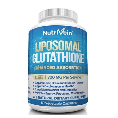 Best Glutathione Pills - Nutrivein Liposomal Glutathione Capsules Review