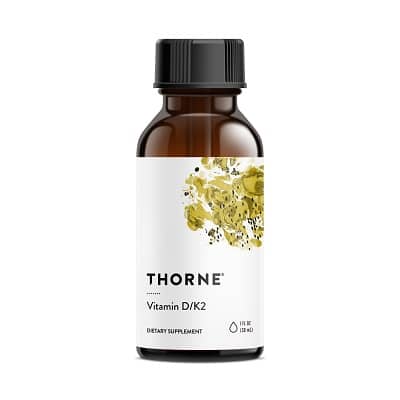 Best Vitamin D Supplements - Thorne Vitamin D-K2 Review