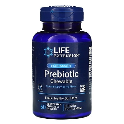 Best Prebiotics Supplement - Life Extension FLORASSIST Prebiotic Chewable Review