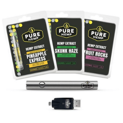 Best CBD Vape Pen - Pure Hemp CBD Vape Starter Kit Bundle Review