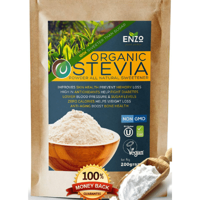 Best Stevia Brand - Enzo EasyUse Organic Stevia Powder Review